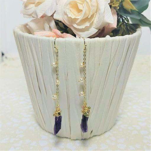 AZMA- STRING EARRINGS - beyouindia