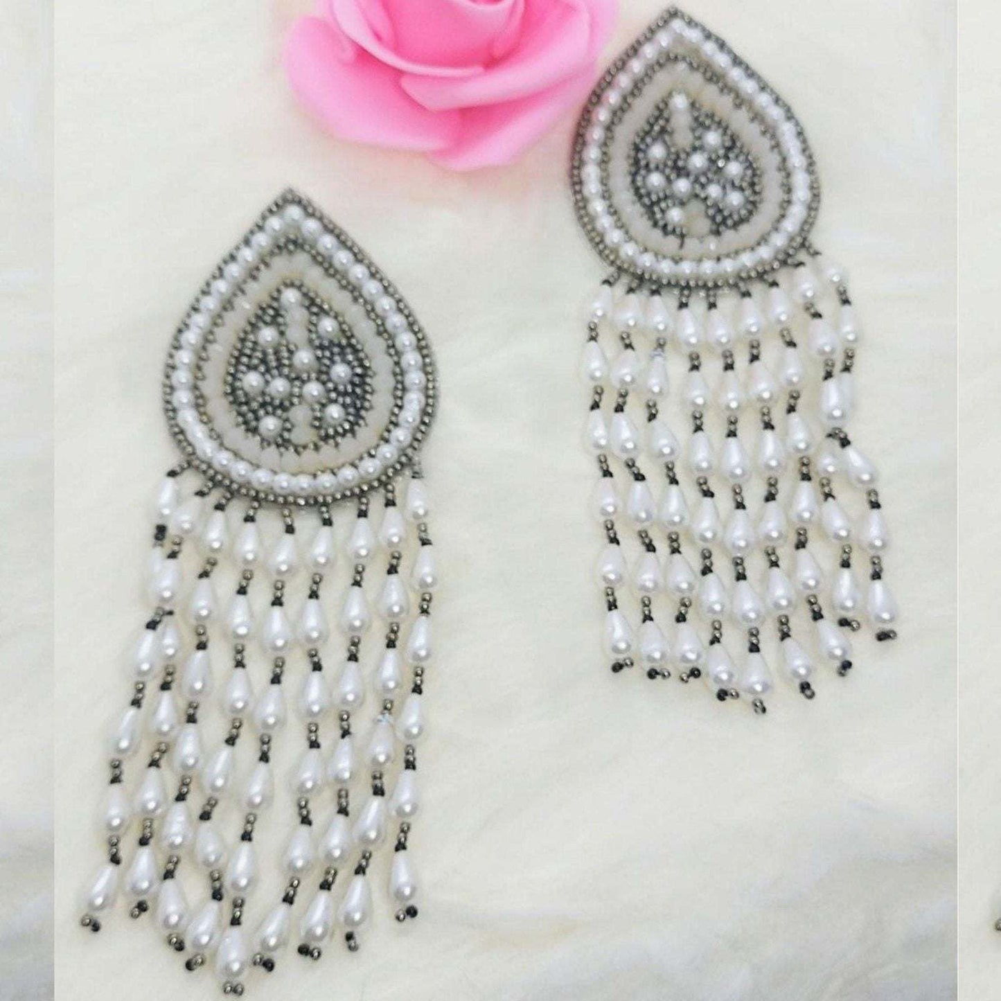 ERU- RAINDROP EARRINGS - beyouindia