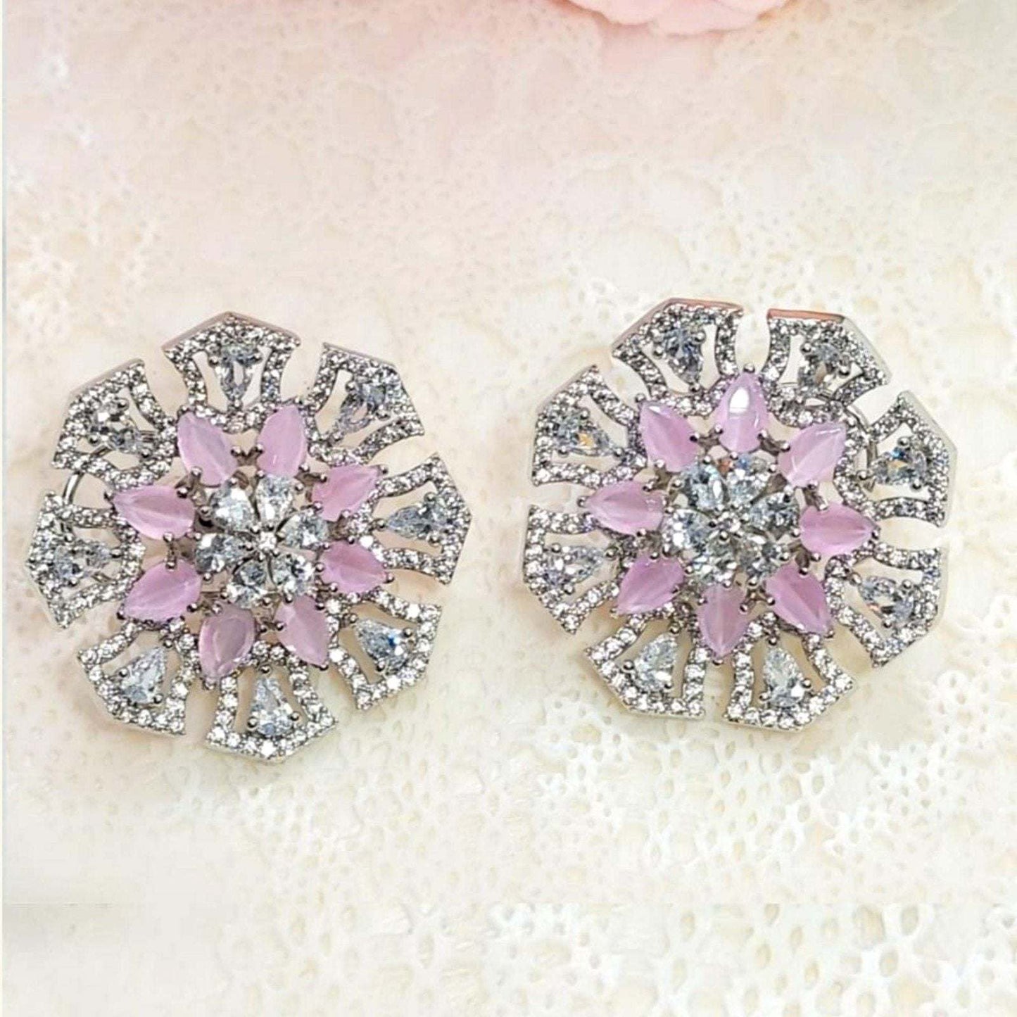 FARA- FLOWER STUDS - beyouindia