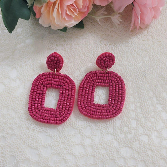 QALA-PINK EARRINGS - beyouindia