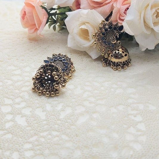 KHUSBOO-GOLDEN JHUMKA - beyouindia