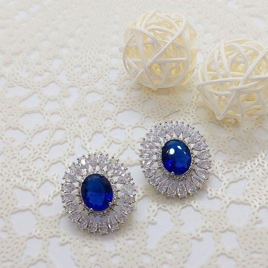 PRERNA-CUBIC ZIRCONIA STUDS - beyouindia