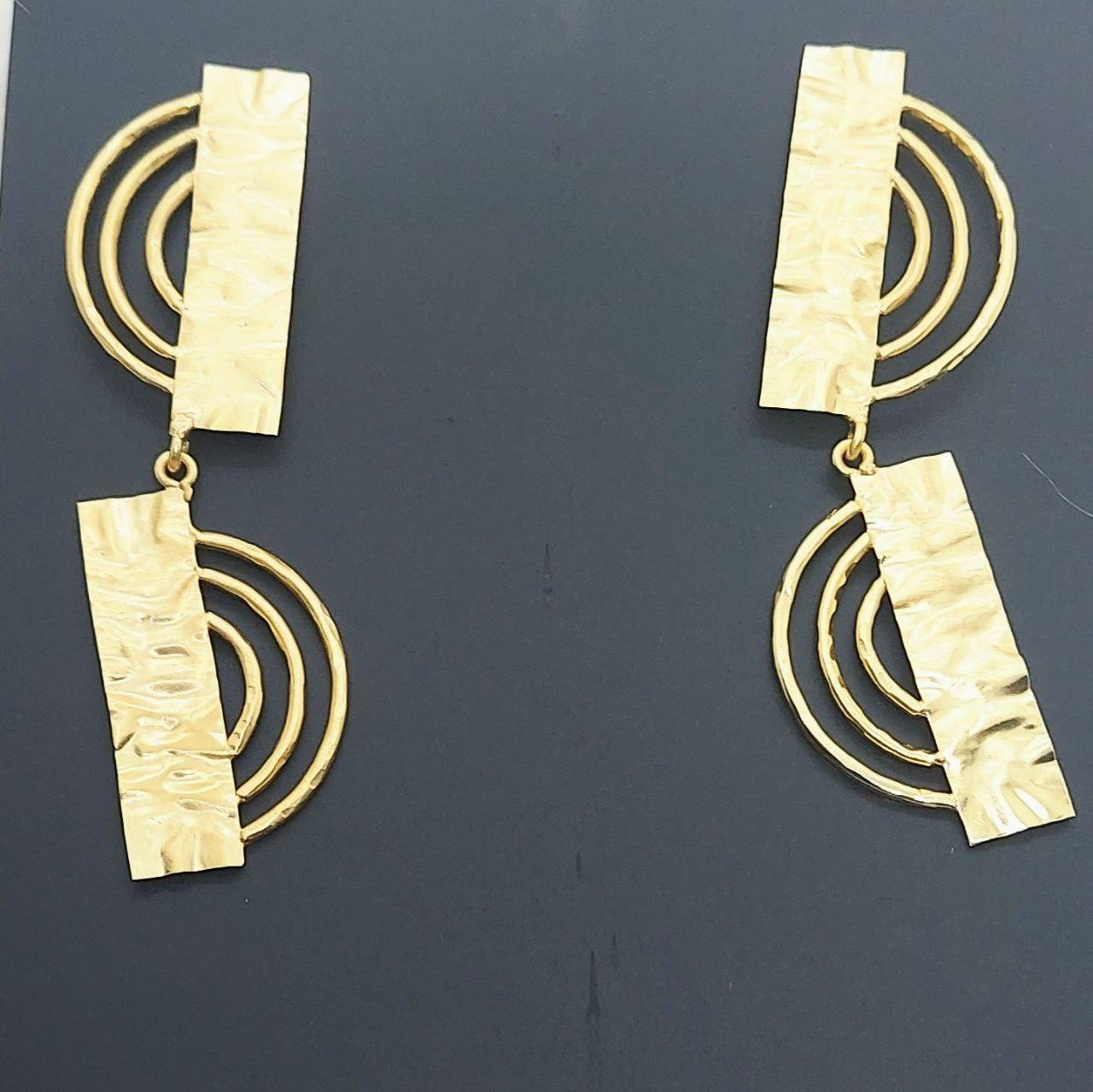 NOYA- GOLDPLATED EARRINGS - beyouindia