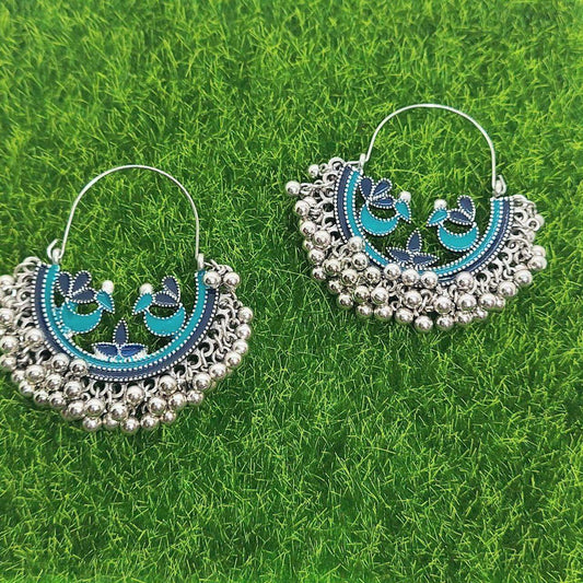 UJALA- BLUE EARRINGS - beyouindia