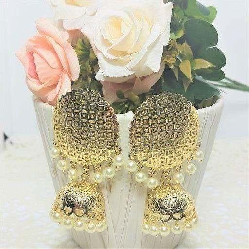 AARSHITA- BRASS EARRINGS - beyouindia