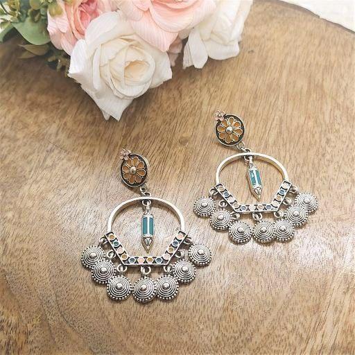 POOJA-OXIDISED EARRINGS - beyouindia
